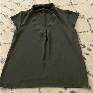 Green blouse